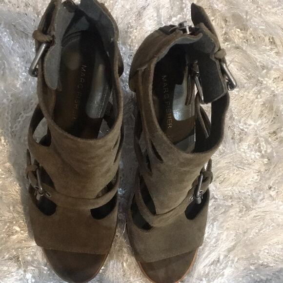 MARC FISHER Open-Toe Sandals 8.5 - Picture 6 of 8